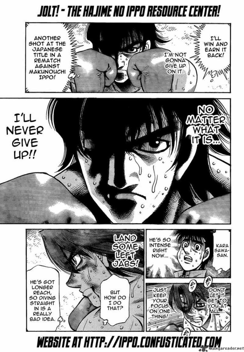 Hajime no Ippo Chapter 907 - Manhwa18.com