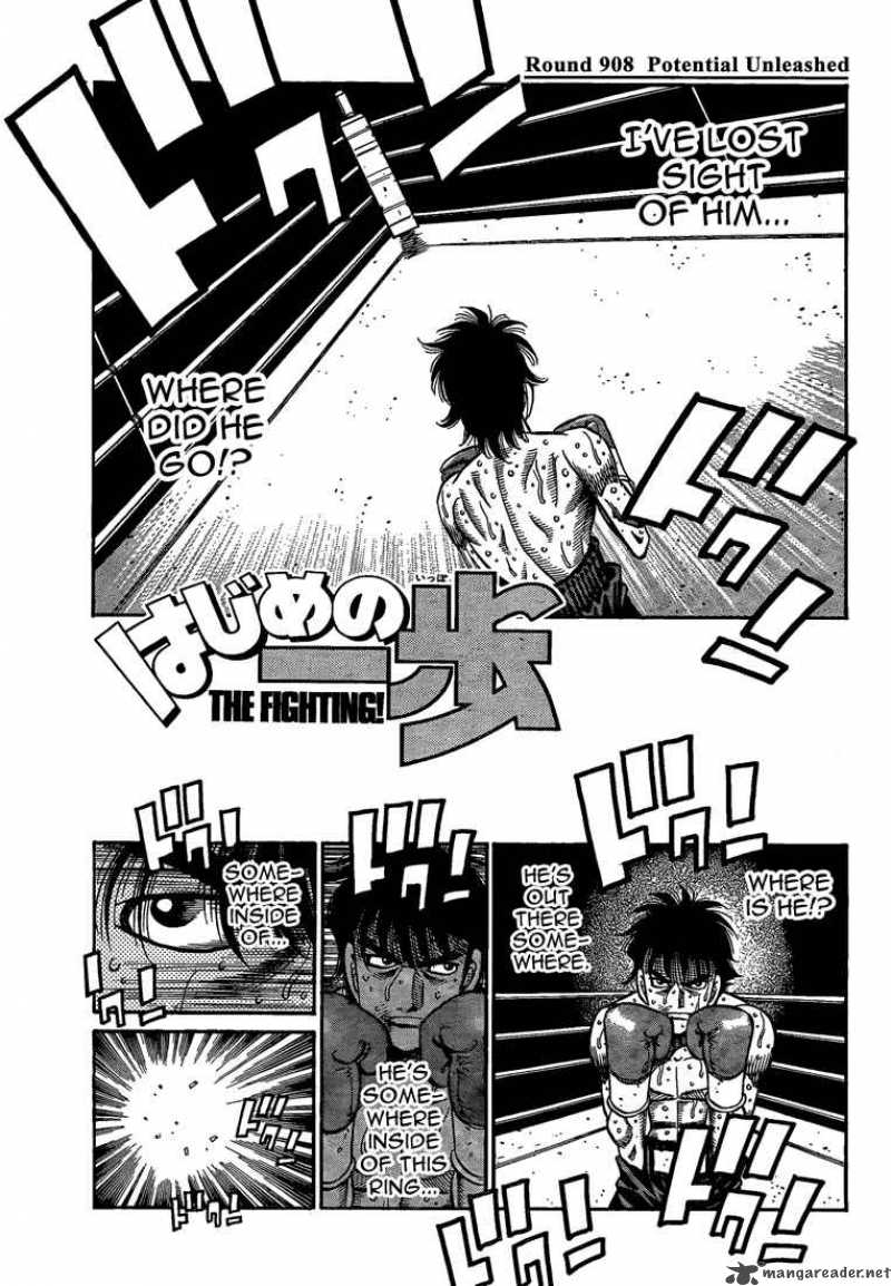 Hajime no Ippo Chapter 908 - Manhwa18.com