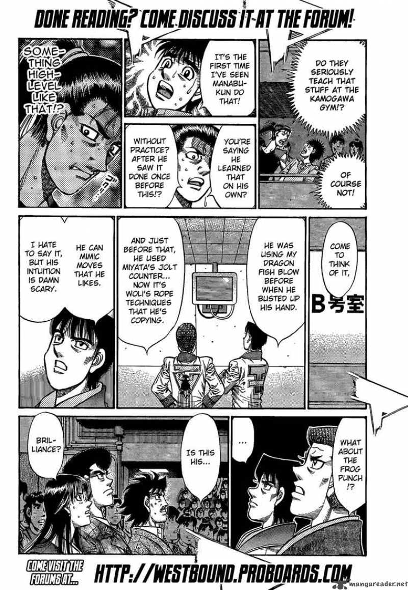 Hajime no Ippo Chapter 909 - Manhwa18.com