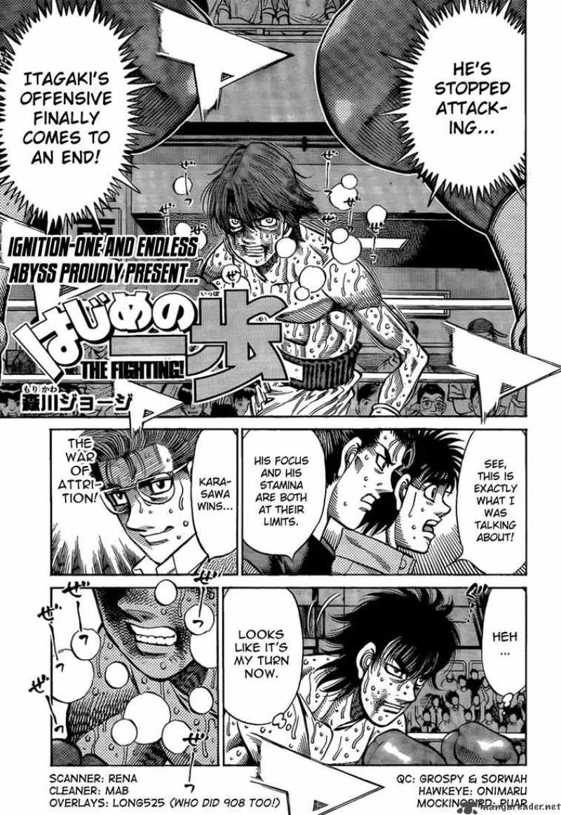 Hajime no Ippo Chapter 910 - Manhwa18.com