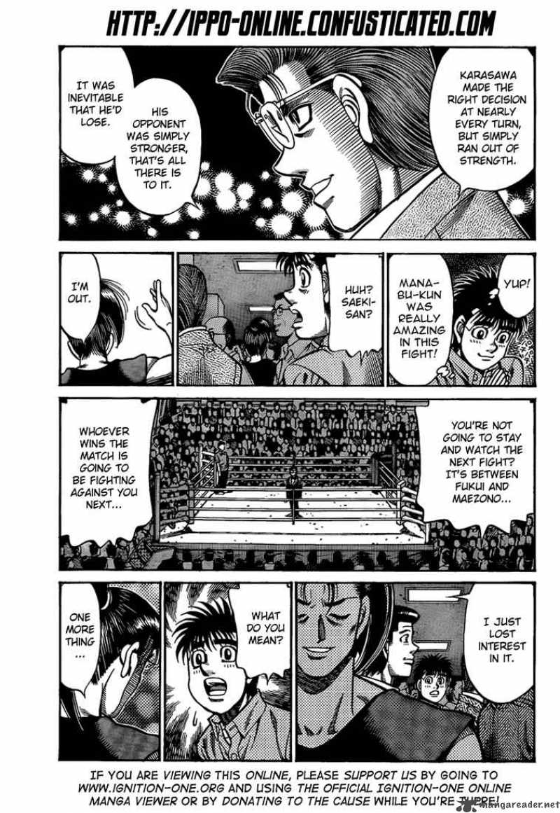 Hajime no Ippo Chapter 911 - Manhwa18.com