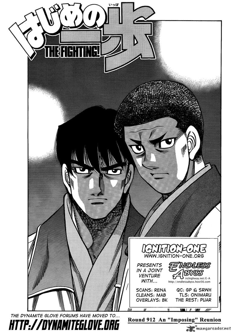 Hajime no Ippo Chapter 912 - Manhwa18.com