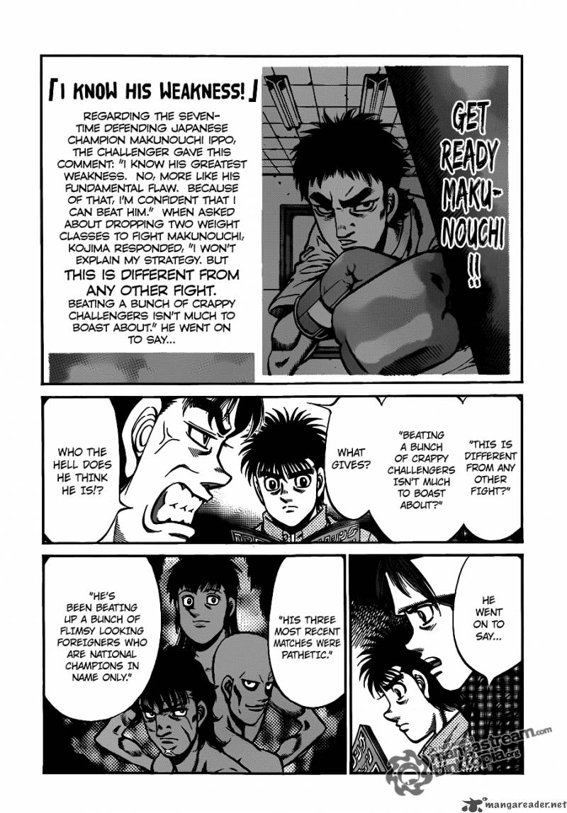 Hajime no Ippo Chapter 921 - Manhwa18.com