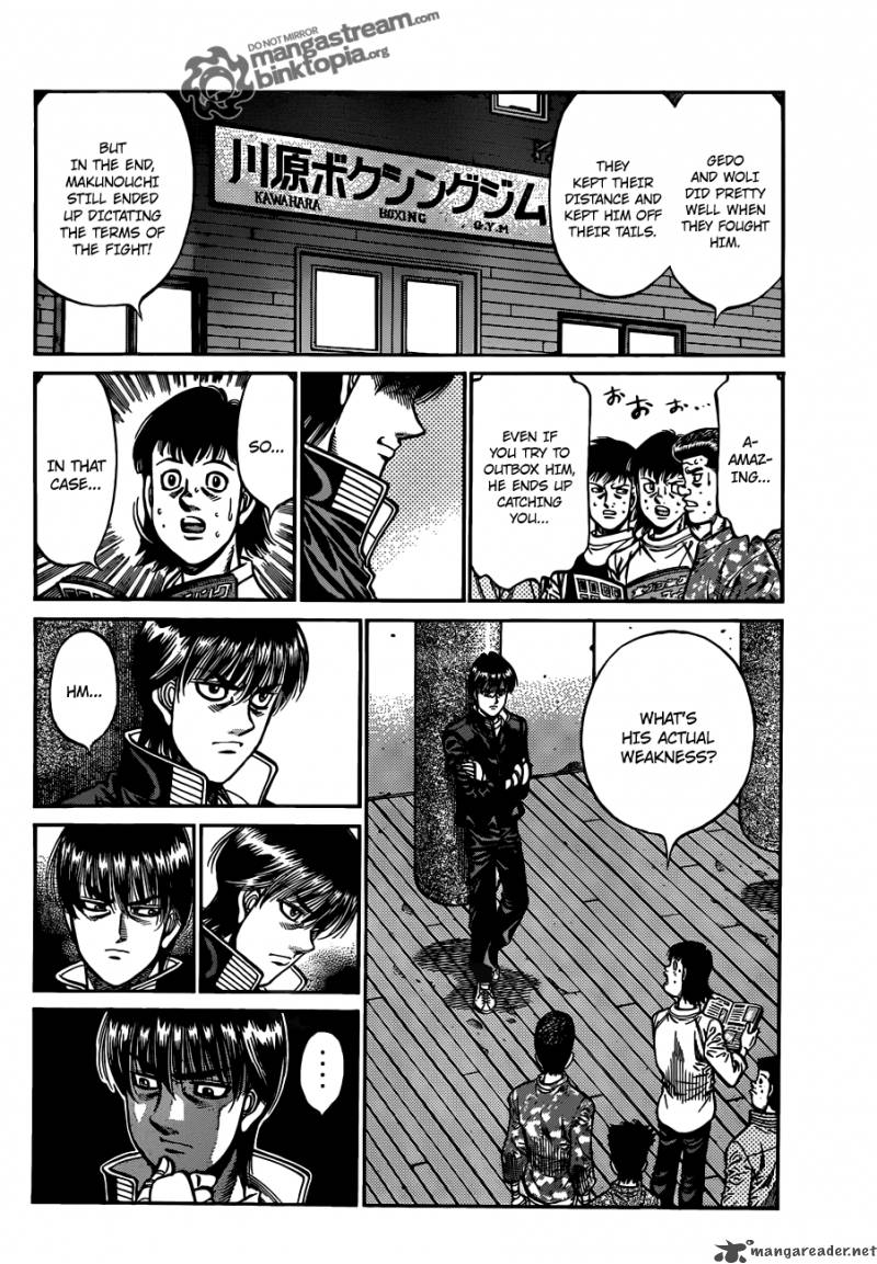 Hajime no Ippo Chapter 922 - Manhwa18.com