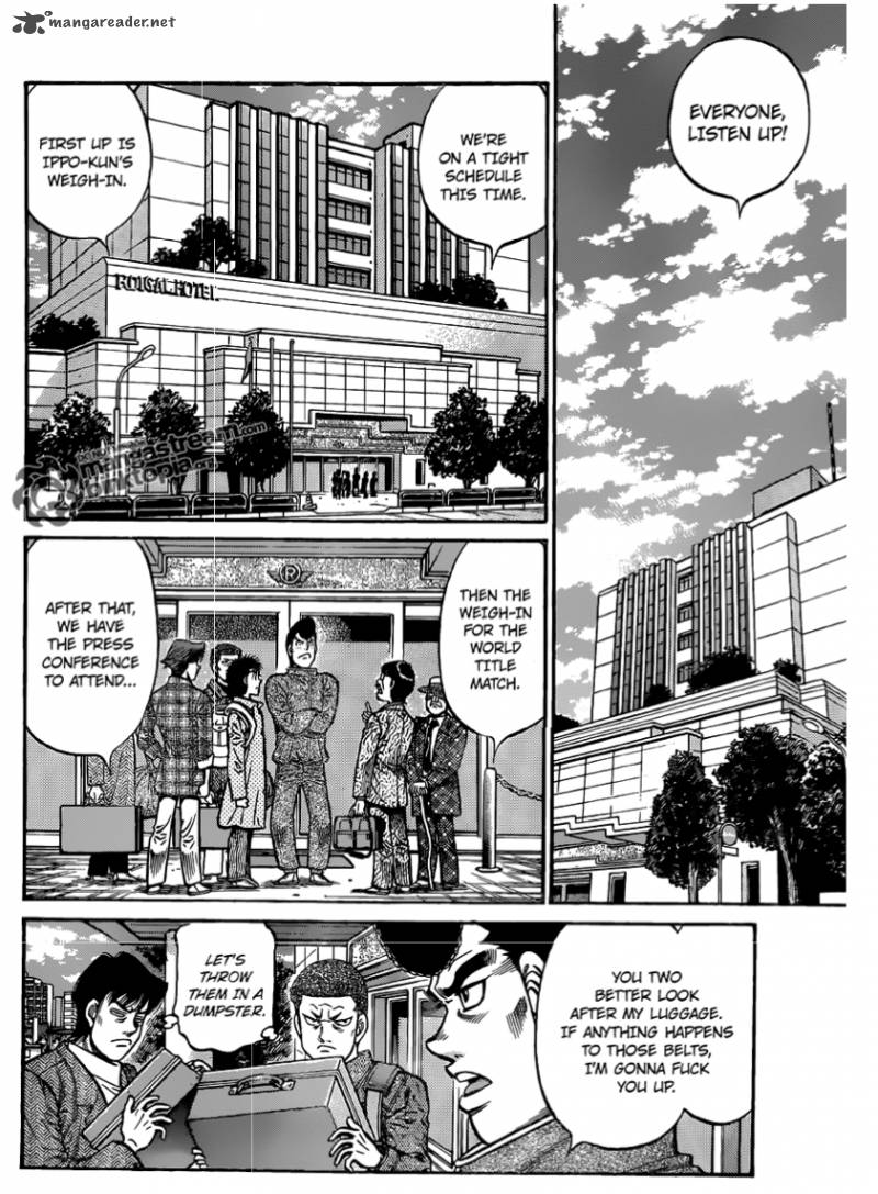 Hajime no Ippo Chapter 927 - Manhwa18.com