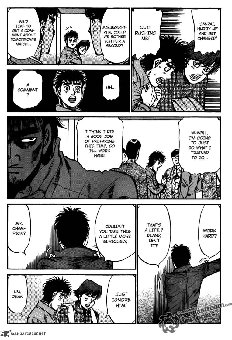 Hajime no Ippo Chapter 927 - Manhwa18.com