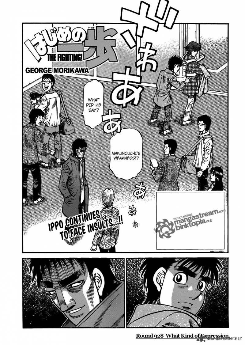 Hajime no Ippo Chapter 928 - Manhwa18.com