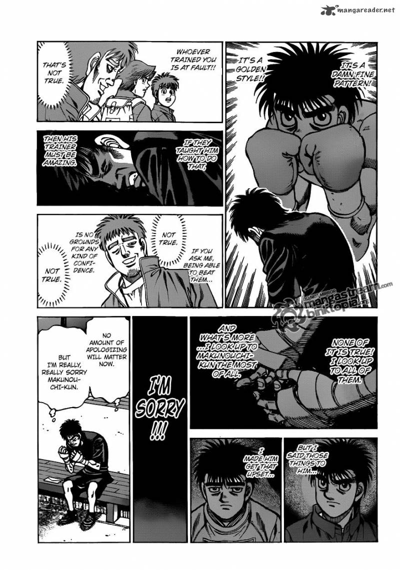 Hajime no Ippo Chapter 930 - Manhwa18.com