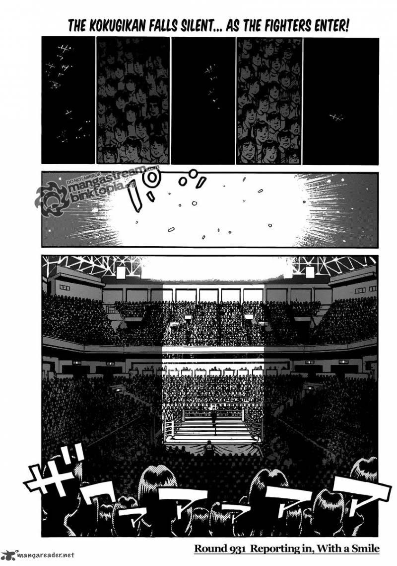 Hajime no Ippo Chapter 931 - Manhwa18.com