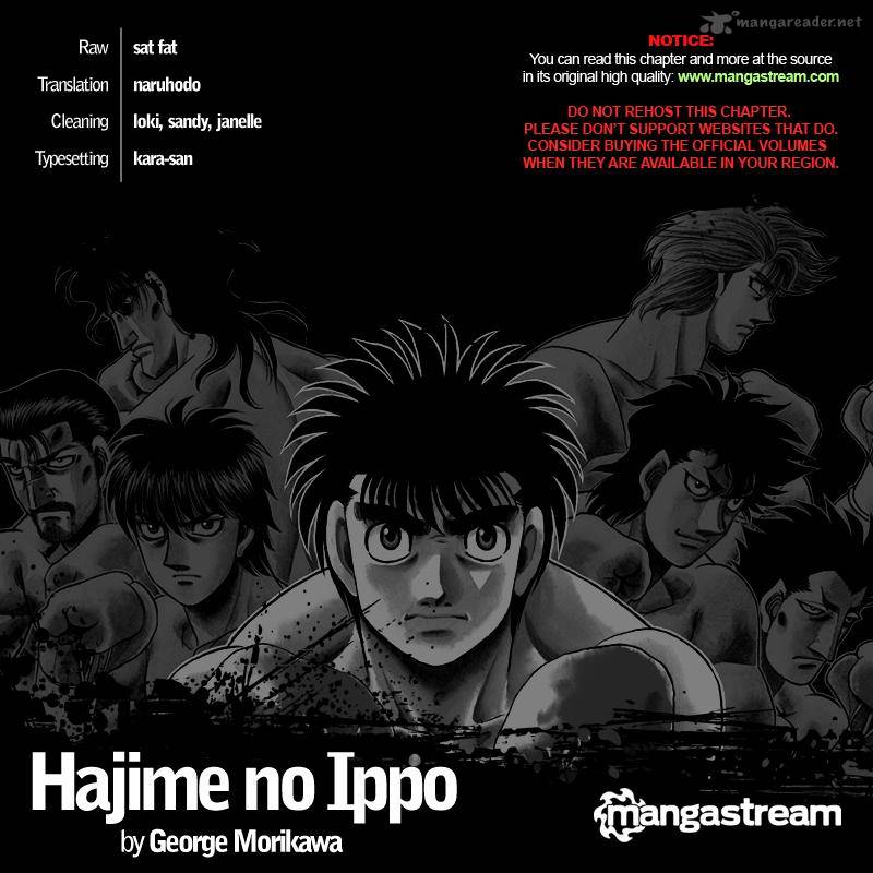 Hajime no Ippo Chapter 933 - Manhwa18.com