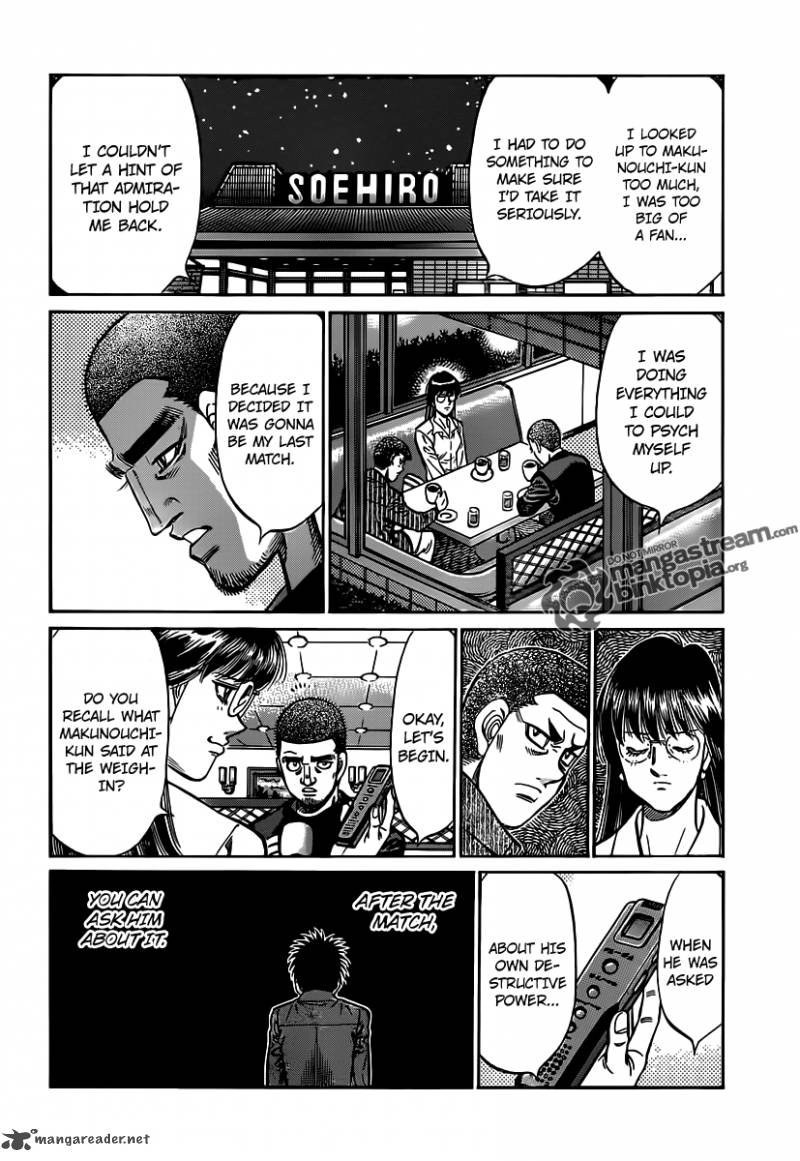 Hajime no Ippo Chapter 945 - Manhwa18.com