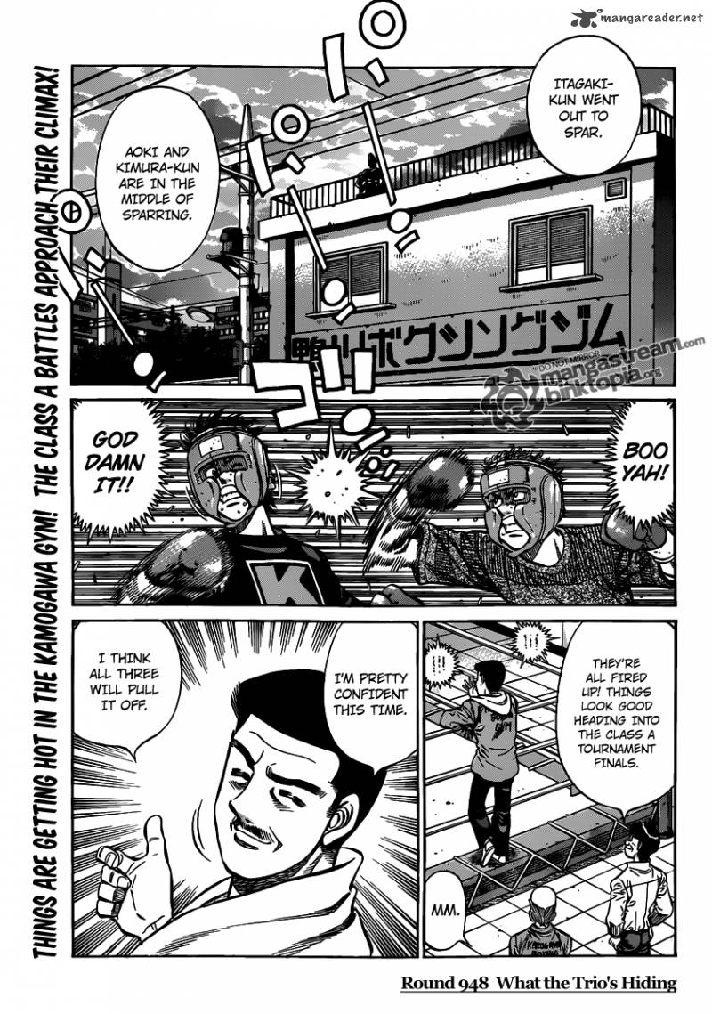 Hajime no Ippo Chapter 948 - Manhwa18.com