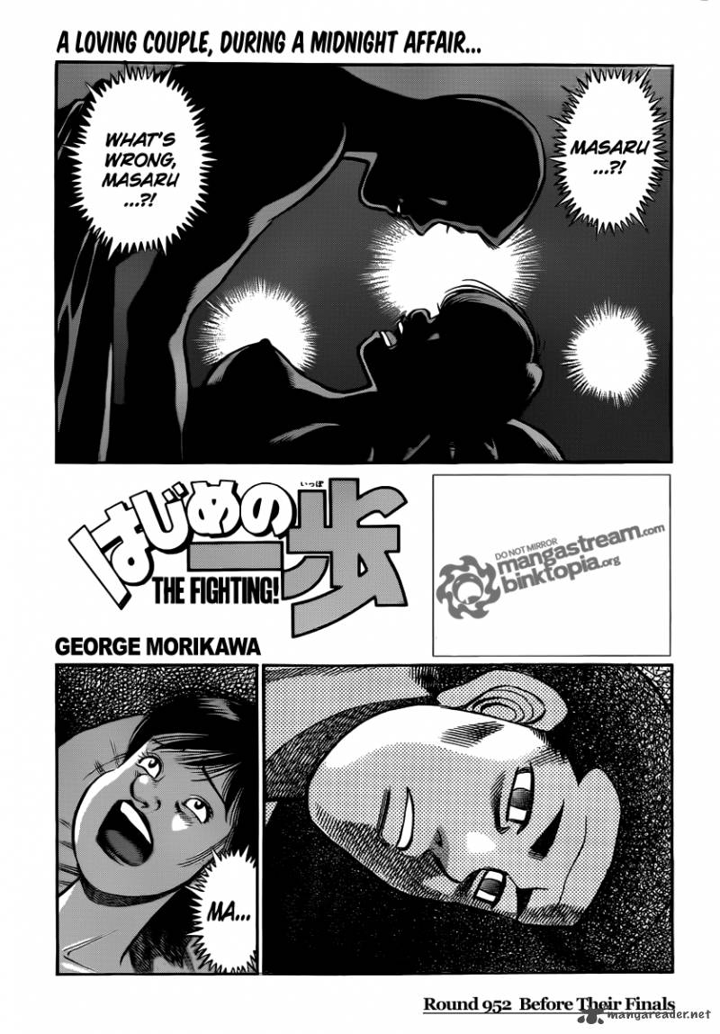 Hajime no Ippo Chapter 952 - Manhwa18.com