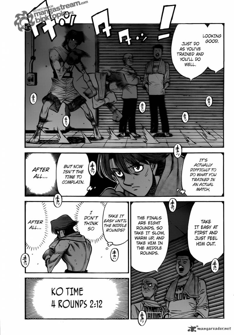 Hajime no Ippo Chapter 953 - Manhwa18.com