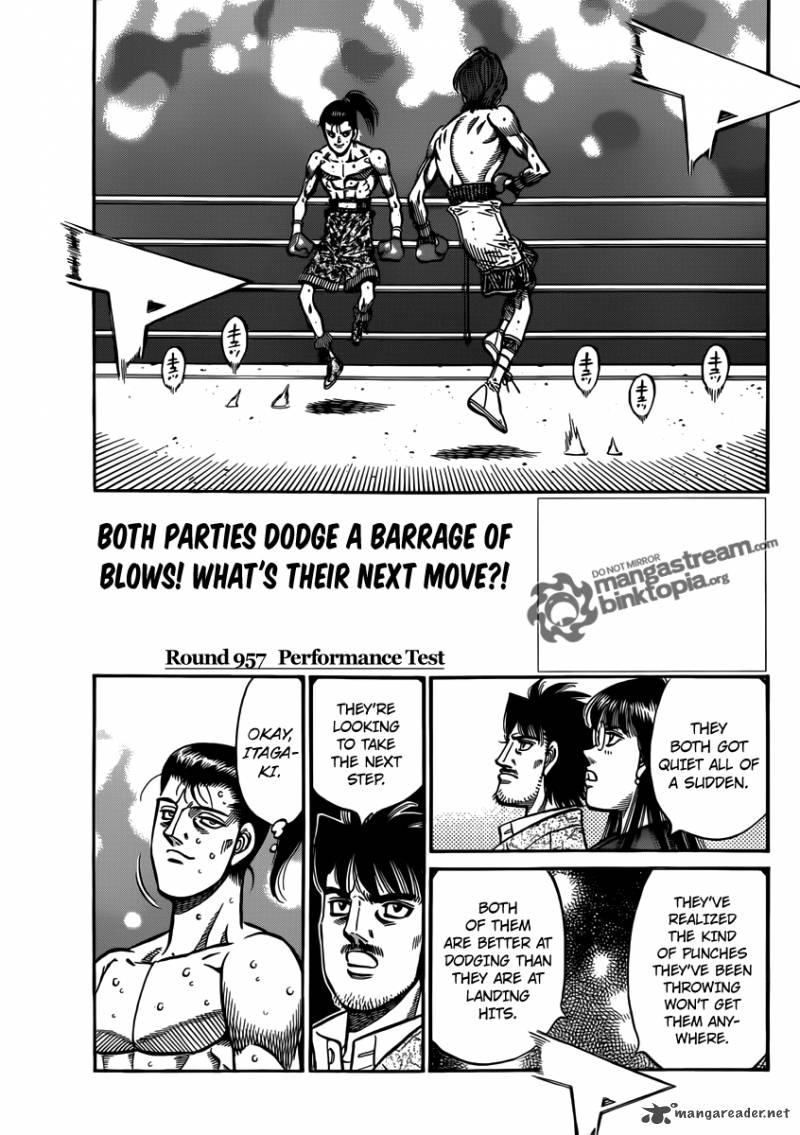 Hajime no Ippo Chapter 957 - Manhwa18.com