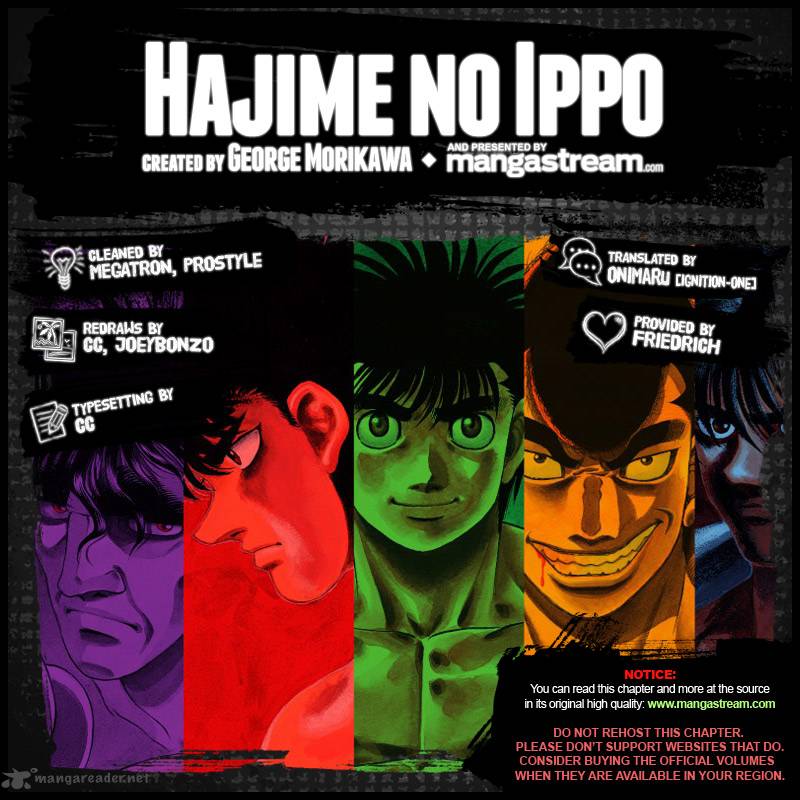 Hajime no Ippo Chapter 965 - Manhwa18.com