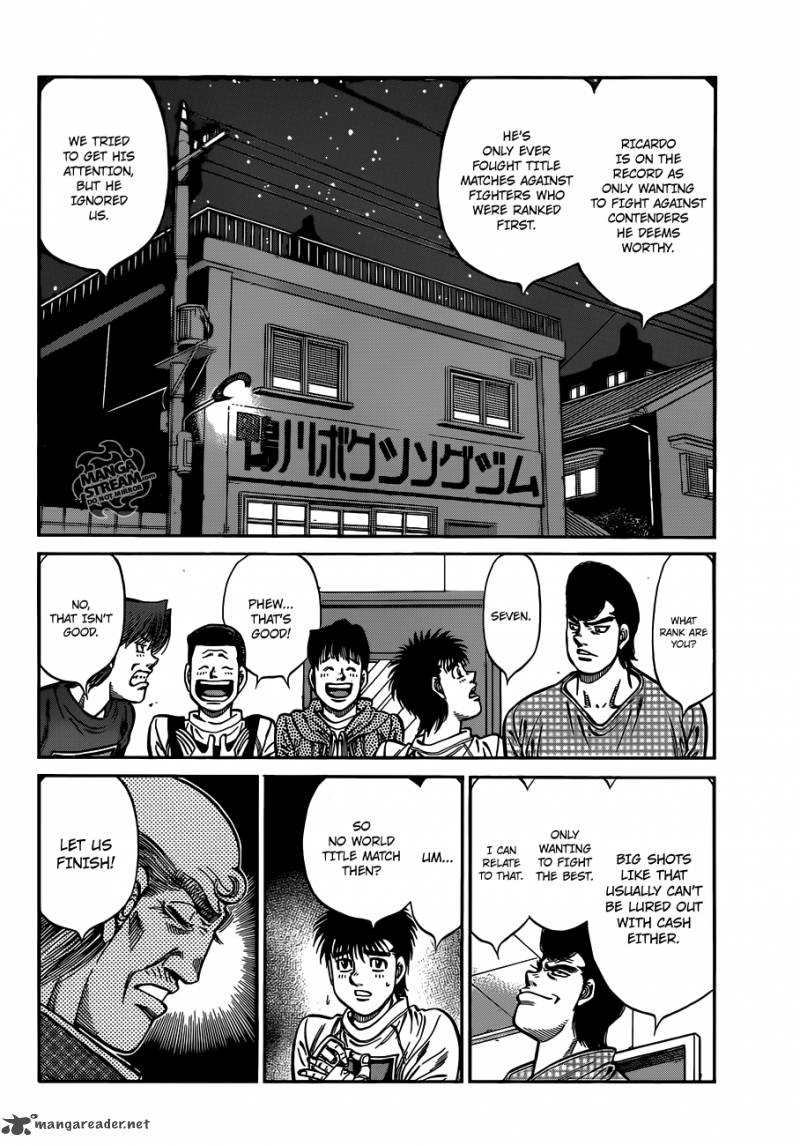 Hajime no Ippo Chapter 981 - Manhwa18.com