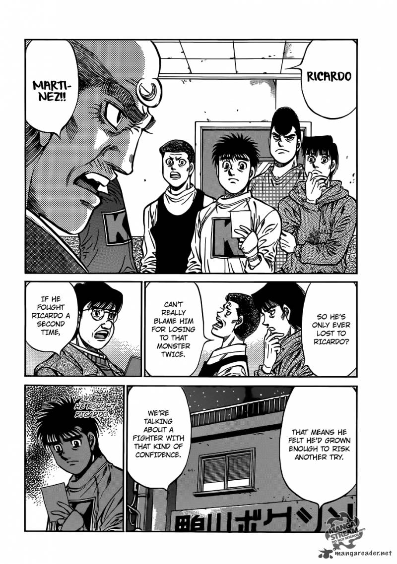 Hajime no Ippo Chapter 981 - Manhwa18.com