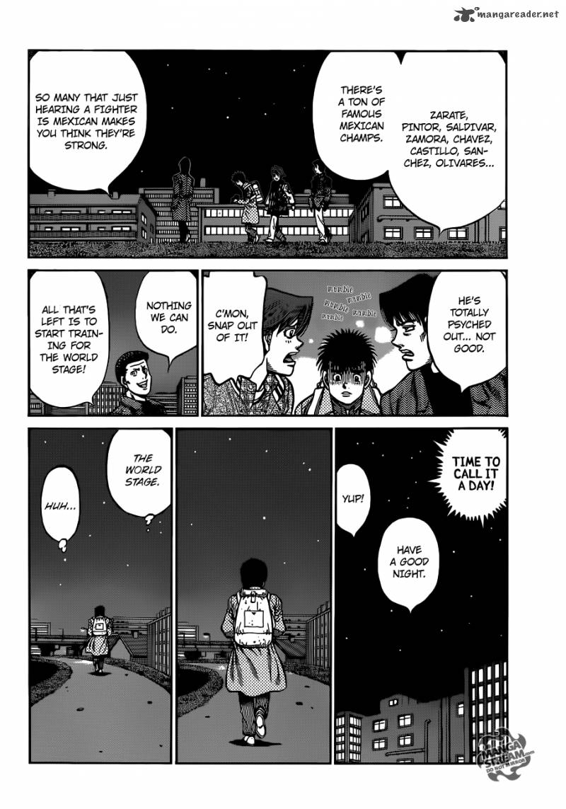 Hajime no Ippo Chapter 981 - Manhwa18.com