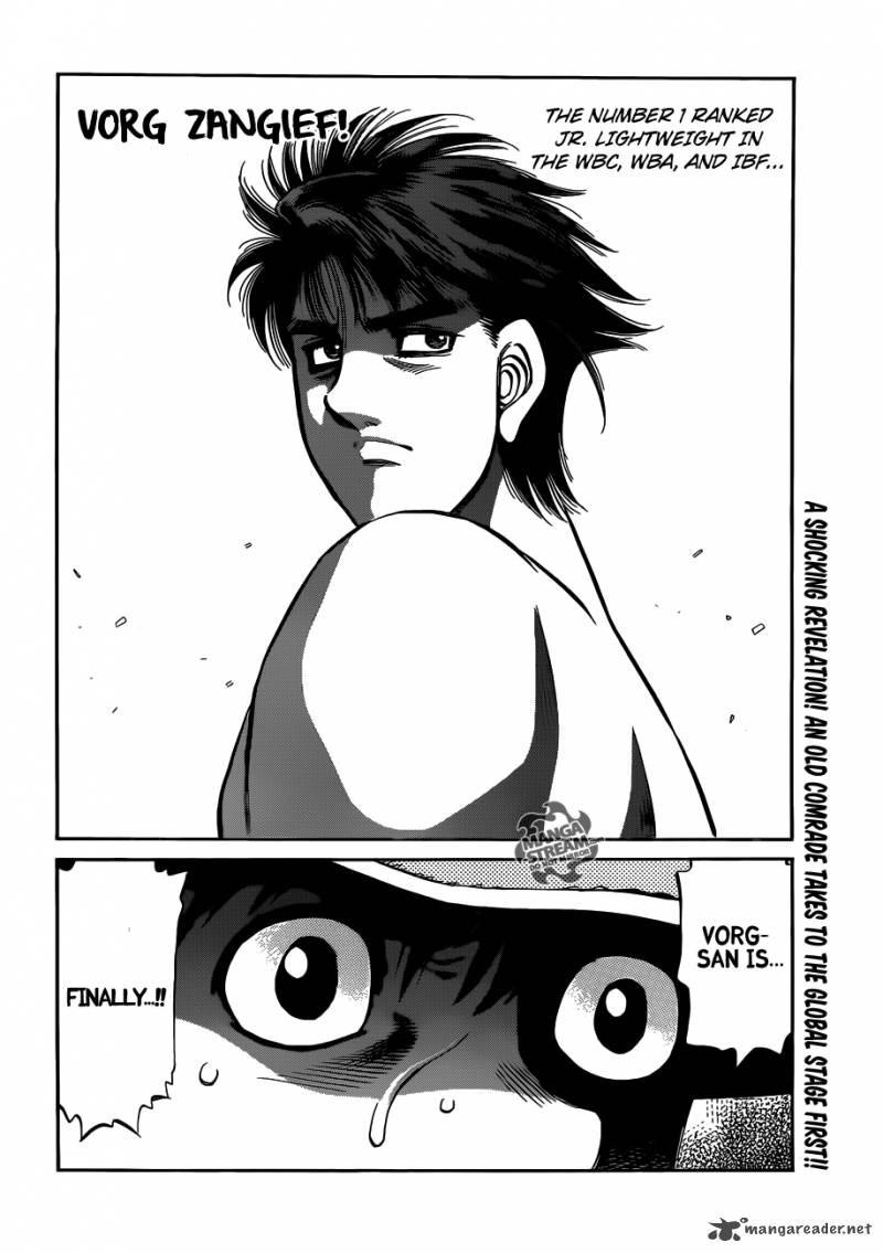 Hajime no Ippo Chapter 981 - Manhwa18.com