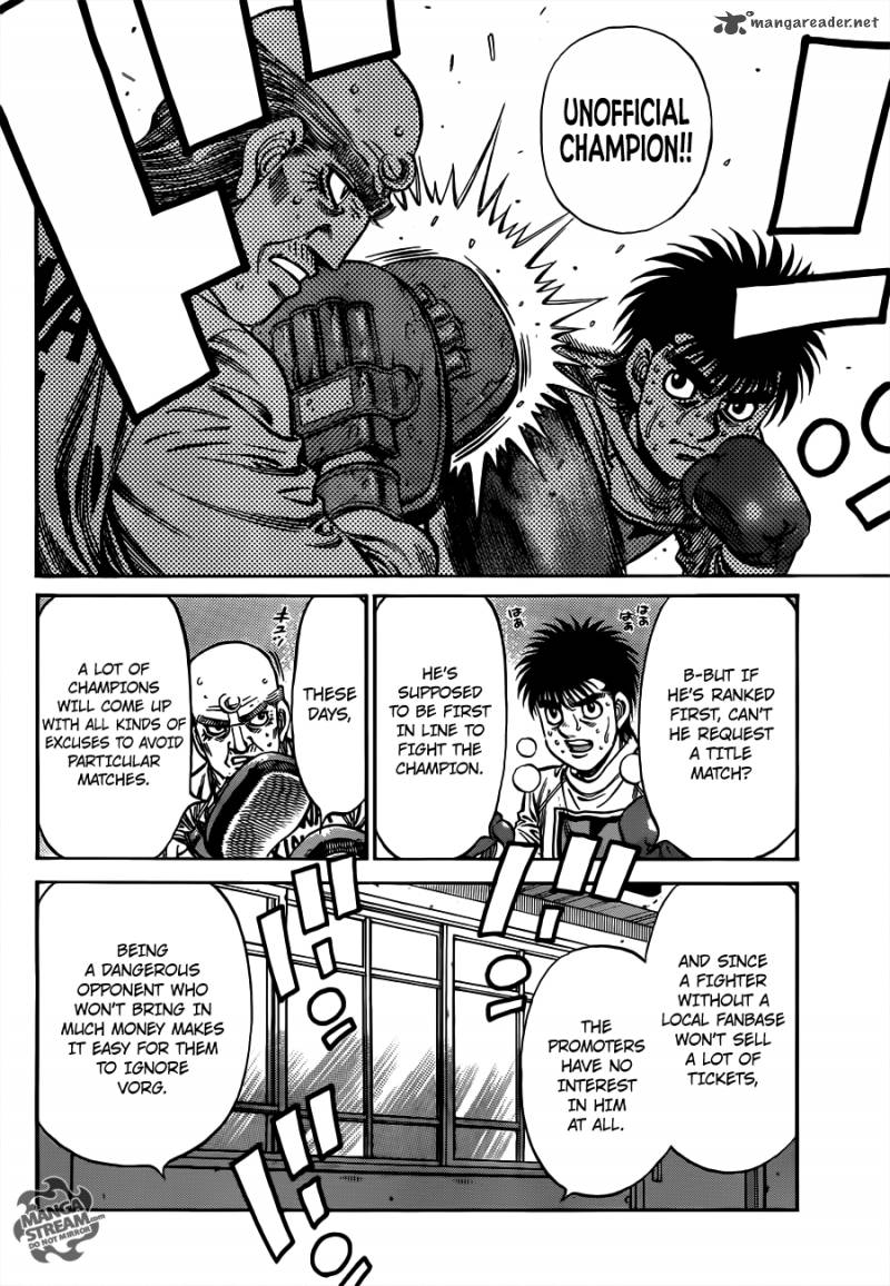 Hajime no Ippo Chapter 982 - Manhwa18.com