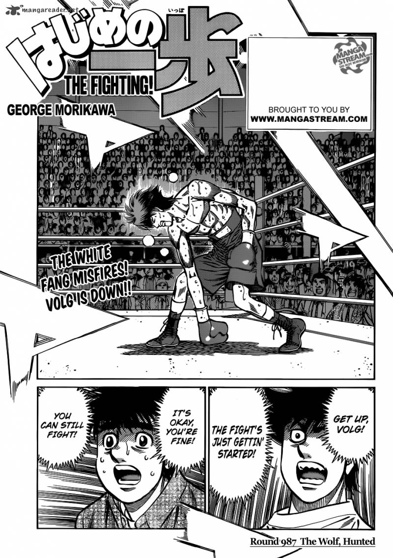 Hajime no Ippo Chapter 987 - Manhwa18.com