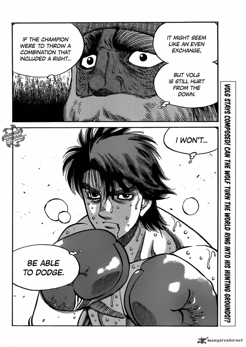 Hajime no Ippo Chapter 987 - Manhwa18.com