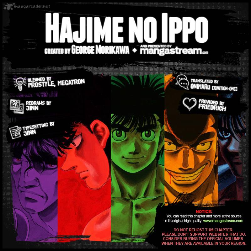 Hajime no Ippo Chapter 990 - Manhwa18.com