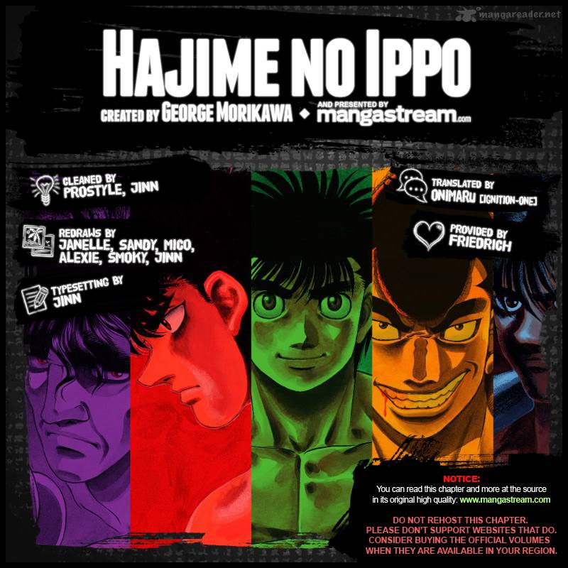 Hajime no Ippo Chapter 991 - Manhwa18.com