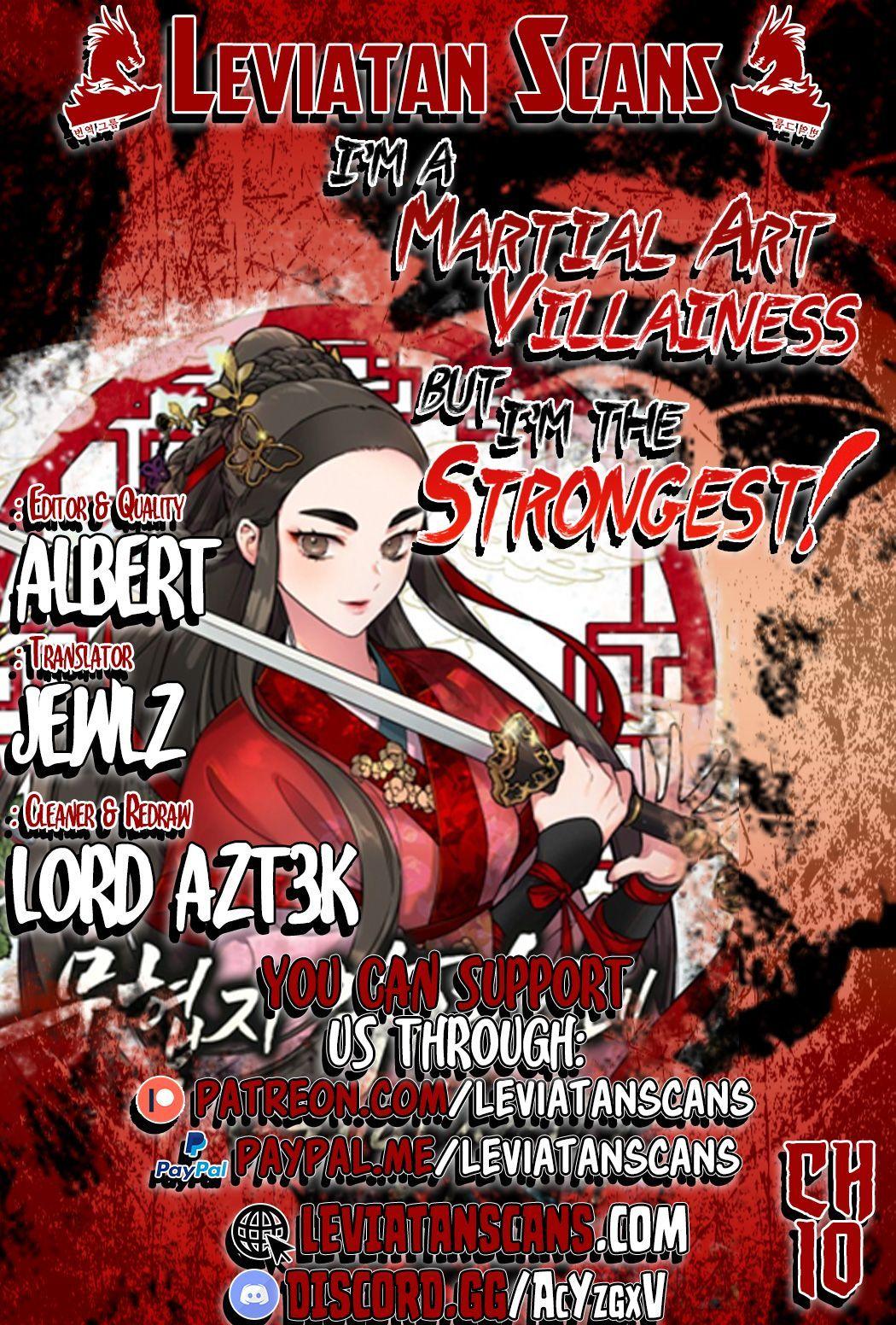 I’m a Martial Art Villainess but I’m the Strongest! Chapter 10 - Manhwa18.com