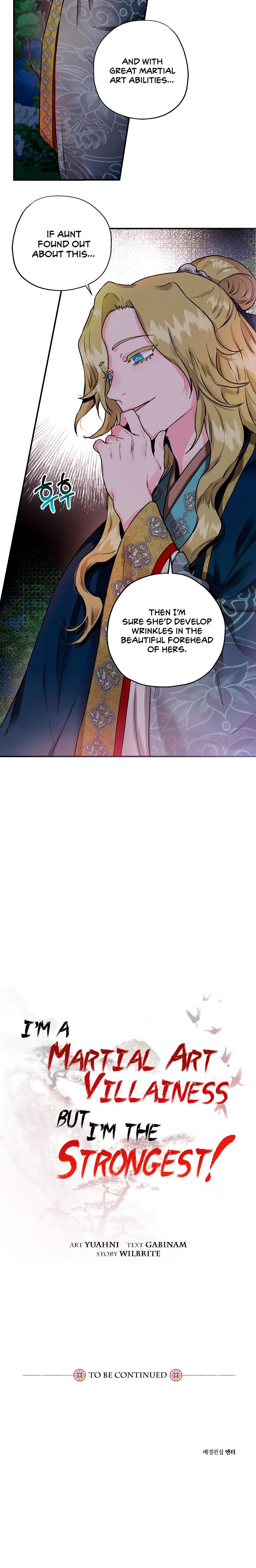 I’m a Martial Art Villainess but I’m the Strongest! Chapter 21 - Manhwa18.com