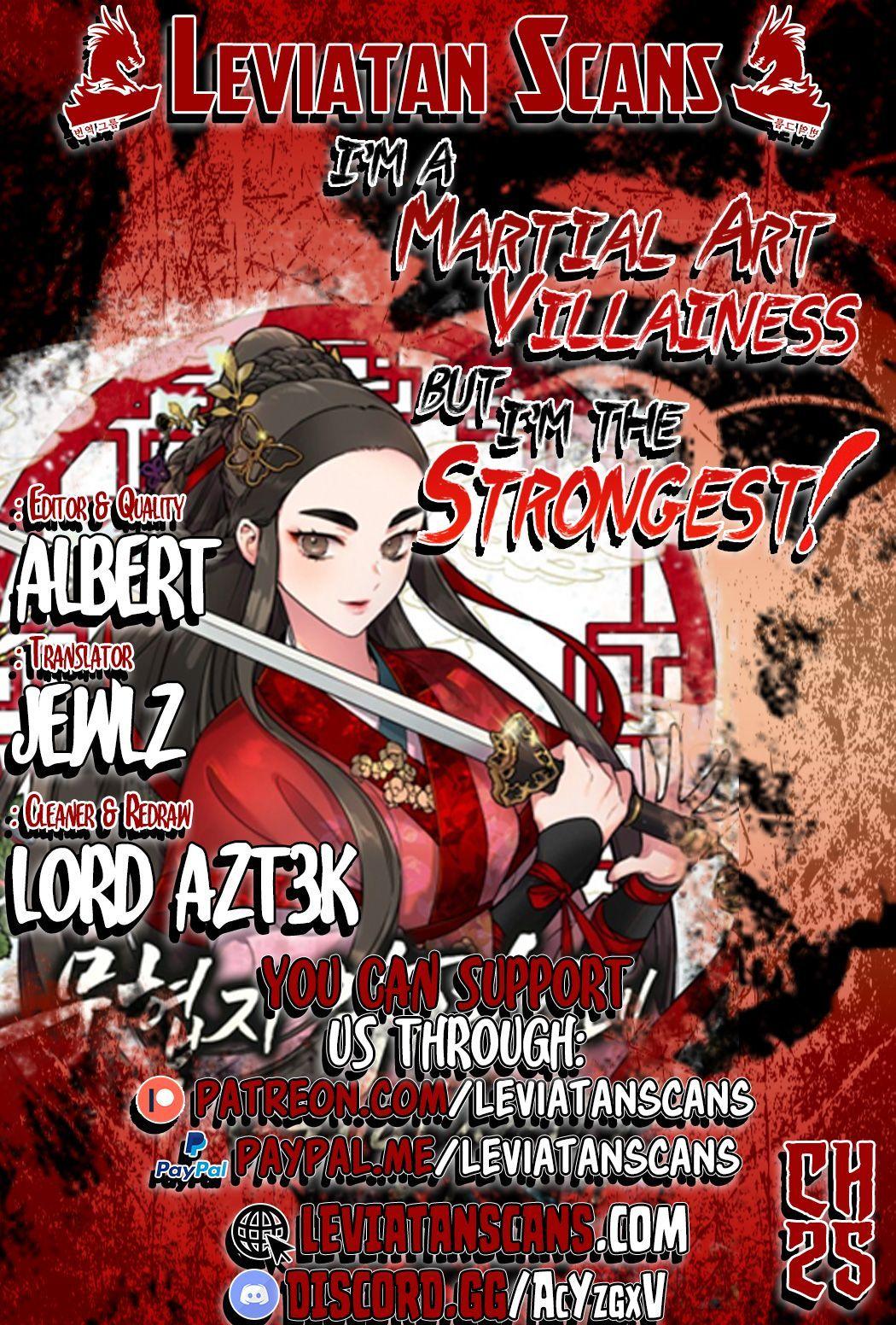 I’m a Martial Art Villainess but I’m the Strongest! Chapter 24 - Manhwa18.com