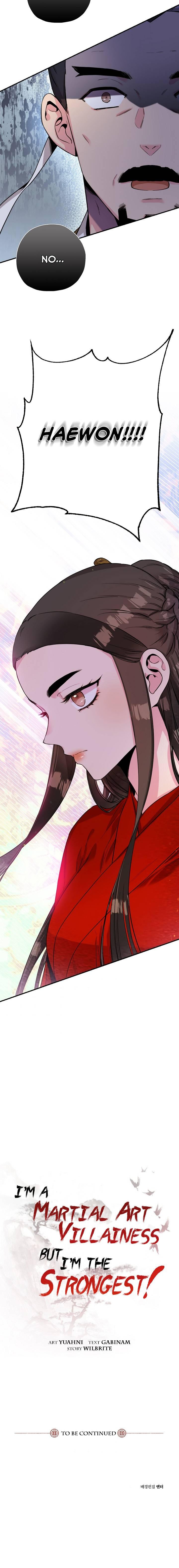 I’m a Martial Art Villainess but I’m the Strongest! Chapter 43 - Manhwa18.com