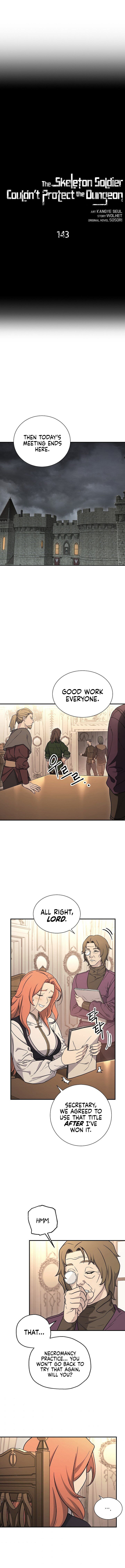 Skeleton Soldier Couldn’t Protect the Dungeon Chapter 143 - Manhwa18.com