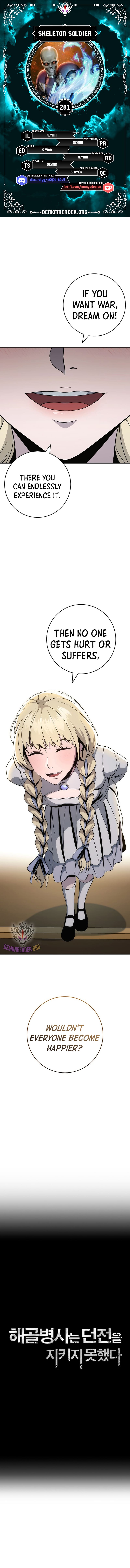 Skeleton Soldier Couldn’t Protect the Dungeon Chapter 281 - Manhwa18.com