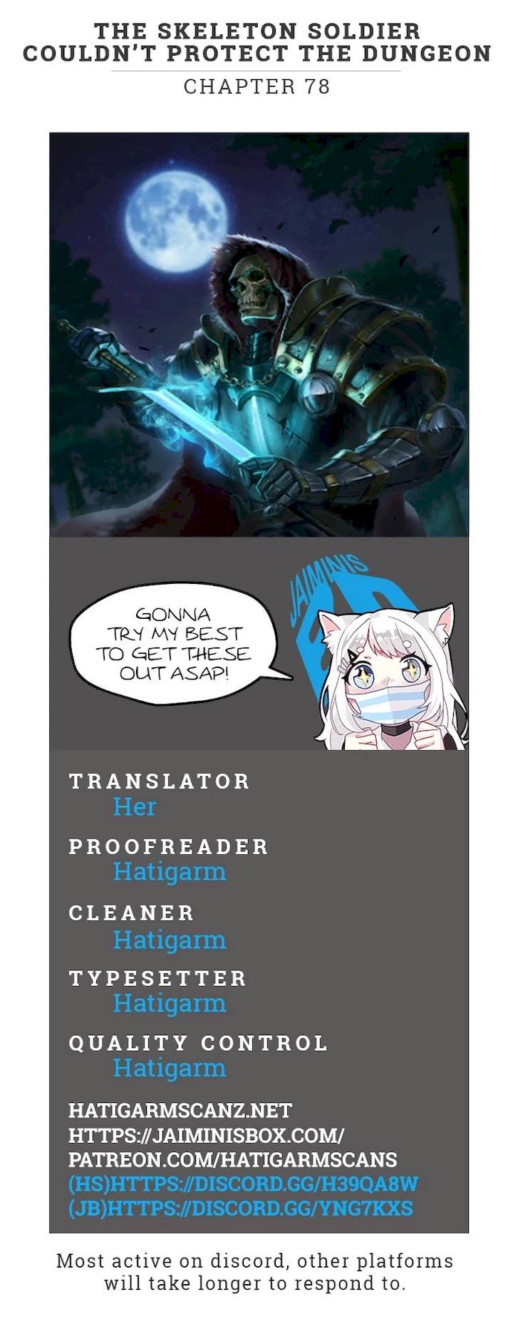 Skeleton Soldier Couldn’t Protect the Dungeon Chapter 78 - Manhwa18.com