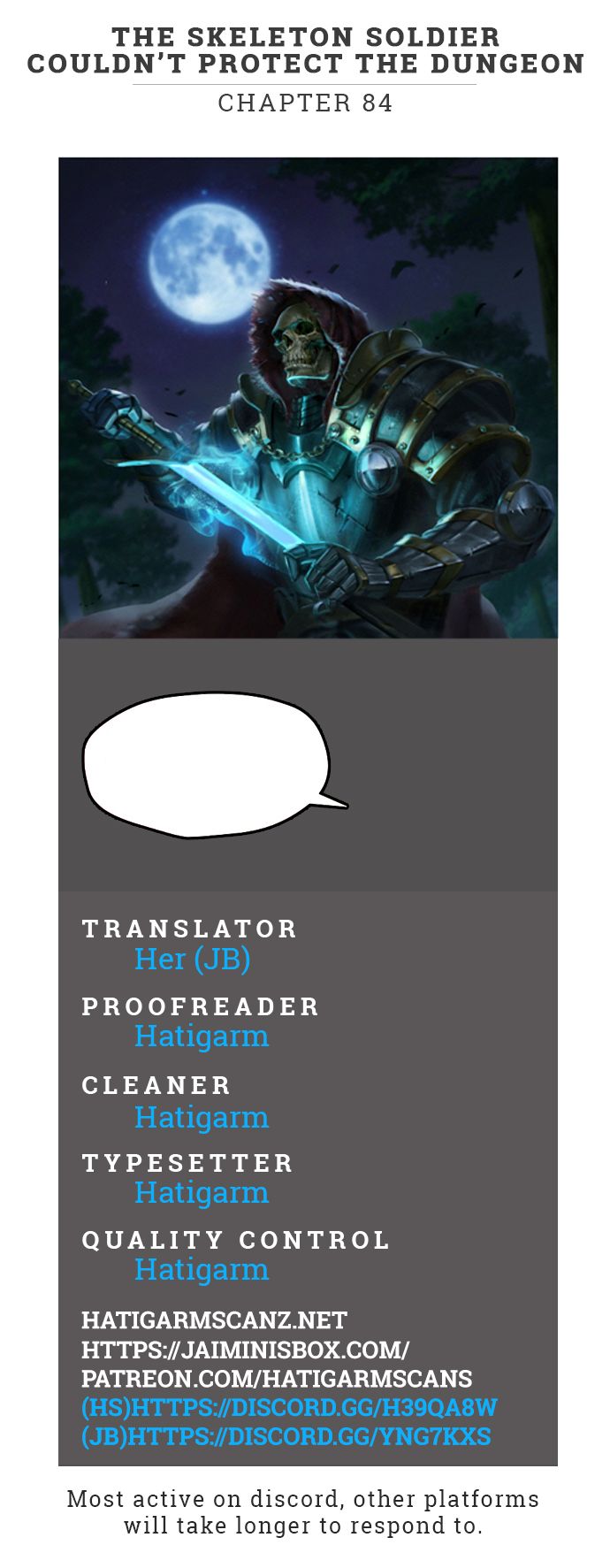Skeleton Soldier Couldn’t Protect the Dungeon Chapter 84 - Manhwa18.com
