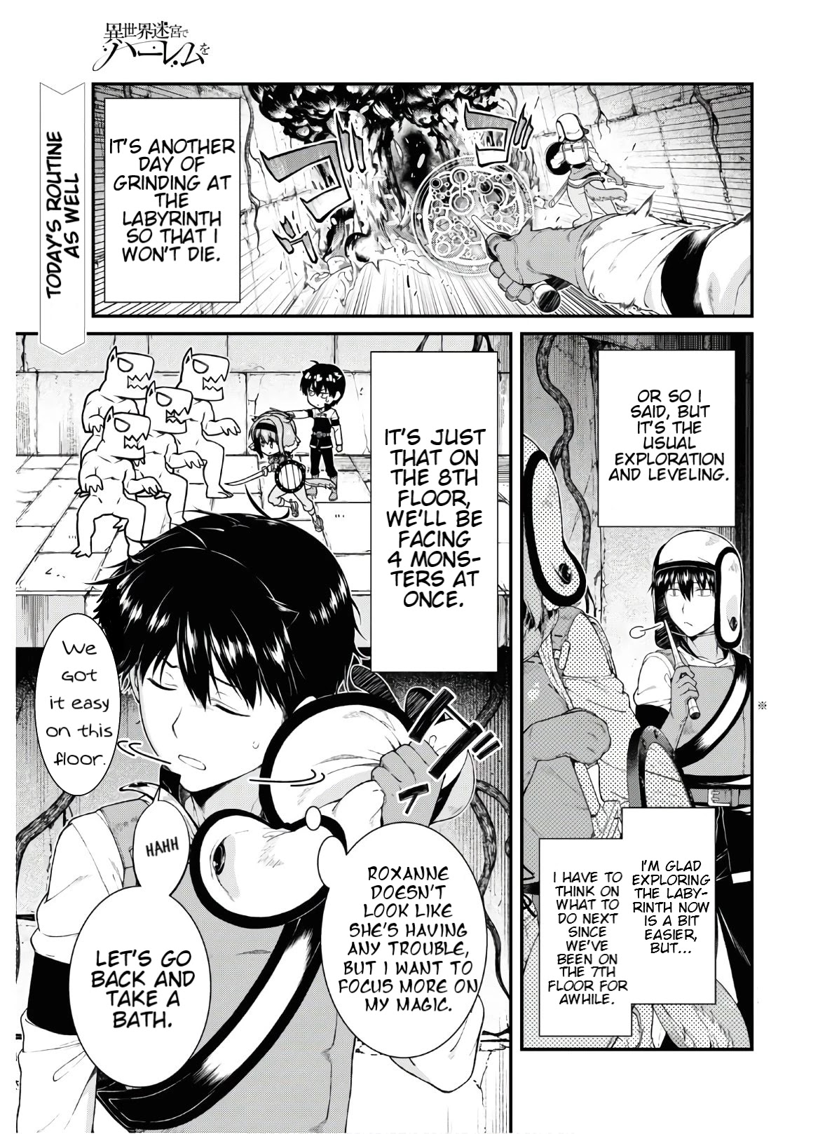 Isekai Meikyuu de Harem wo Chapter 36 - Manhwa18.com