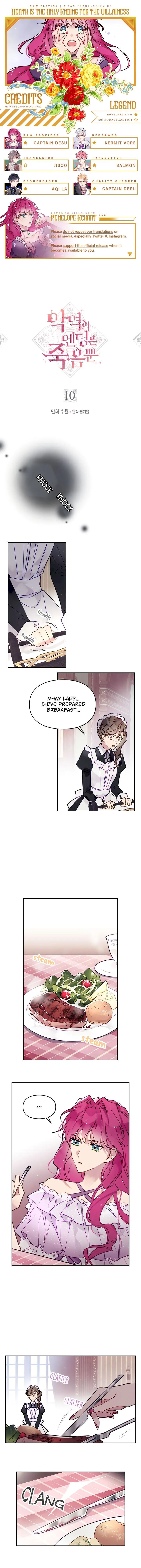 Death Is The Only Ending For The Villainess Chapter 10 - Manhwa18.com