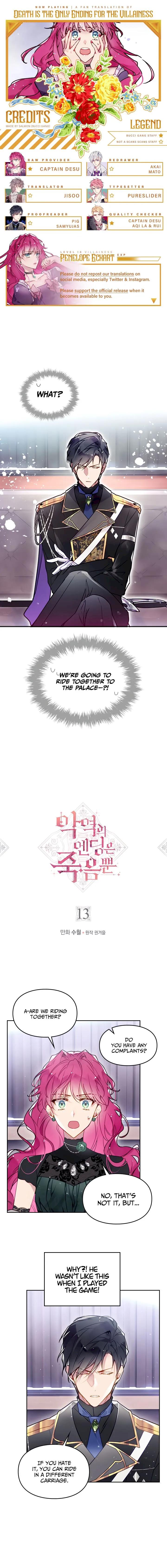 Death Is The Only Ending For The Villainess Chapter 13 - Manhwa18.com