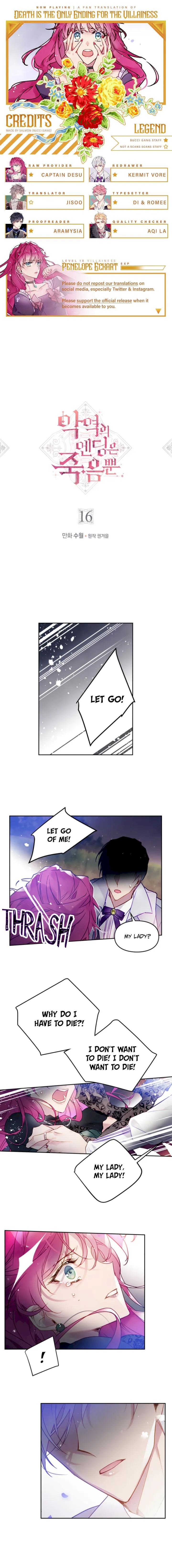 Death Is The Only Ending For The Villainess Chapter 16 - Manhwa18.com