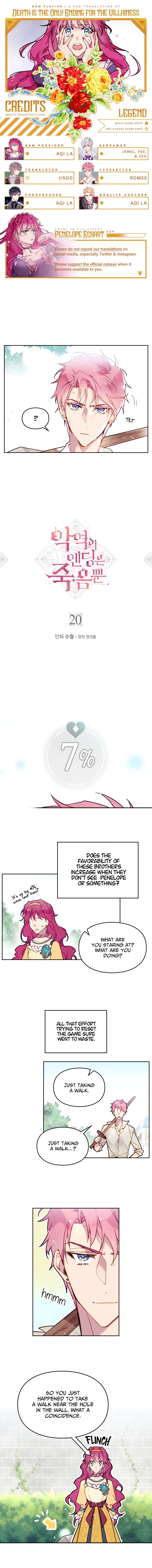 Death Is The Only Ending For The Villainess Chapter 20 - Manhwa18.com