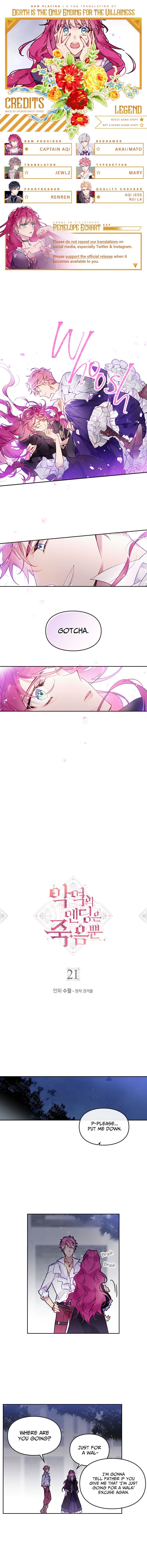 Death Is The Only Ending For The Villainess Chapter 21 - Manhwa18.com