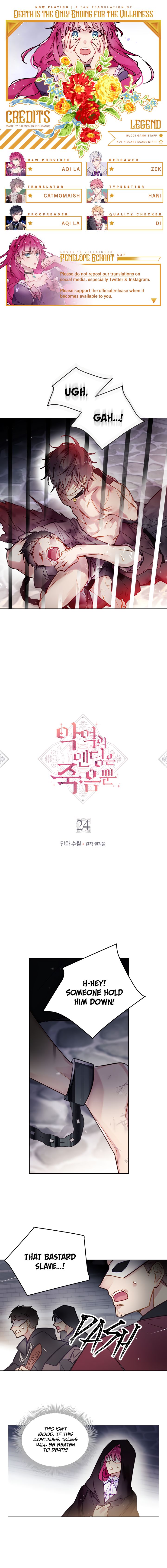 Death Is The Only Ending For The Villainess Chapter 24 - Manhwa18.com