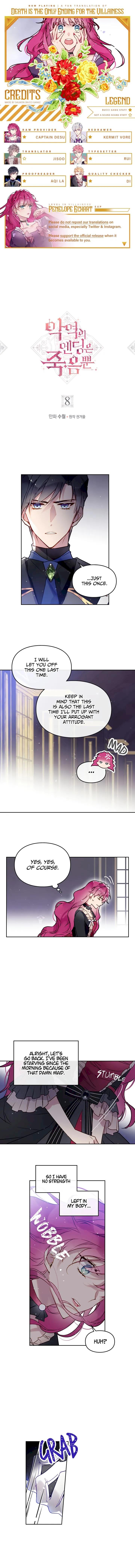 Death Is The Only Ending For The Villainess Chapter 8 - Manhwa18.com