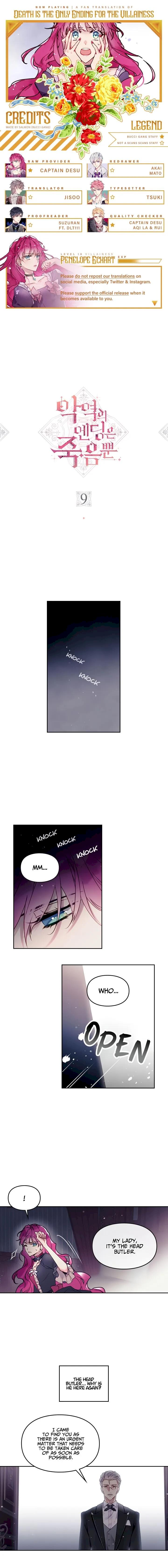 Death Is The Only Ending For The Villainess Chapter 9 - Manhwa18.com