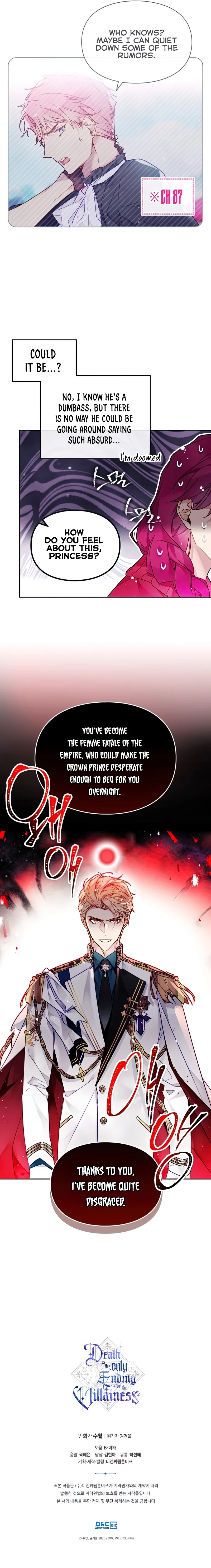 Death Is The Only Ending For The Villainess Chapter 99 - Manhwa18.com