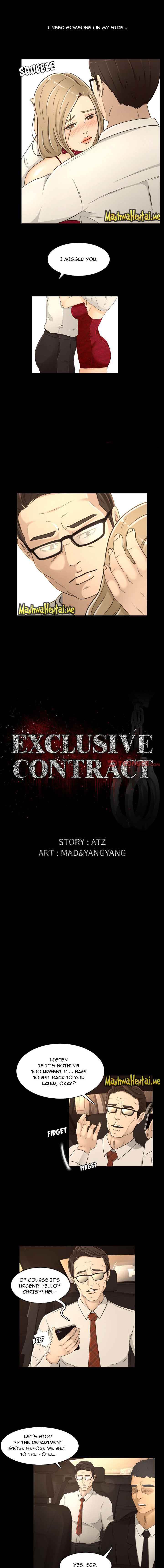 Exclusive Contract Chapter 18 - Manhwa18.com