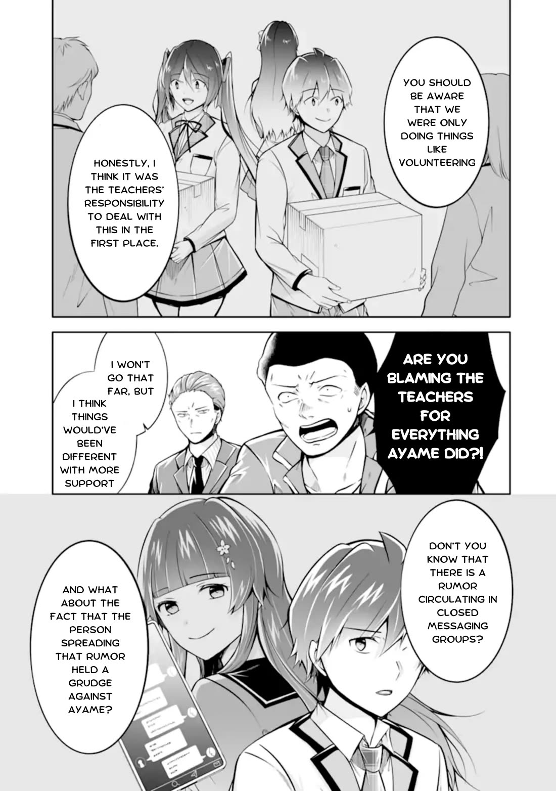 Real no Heroine wa Irimasen! Chapter 123 - Manhwa18.com