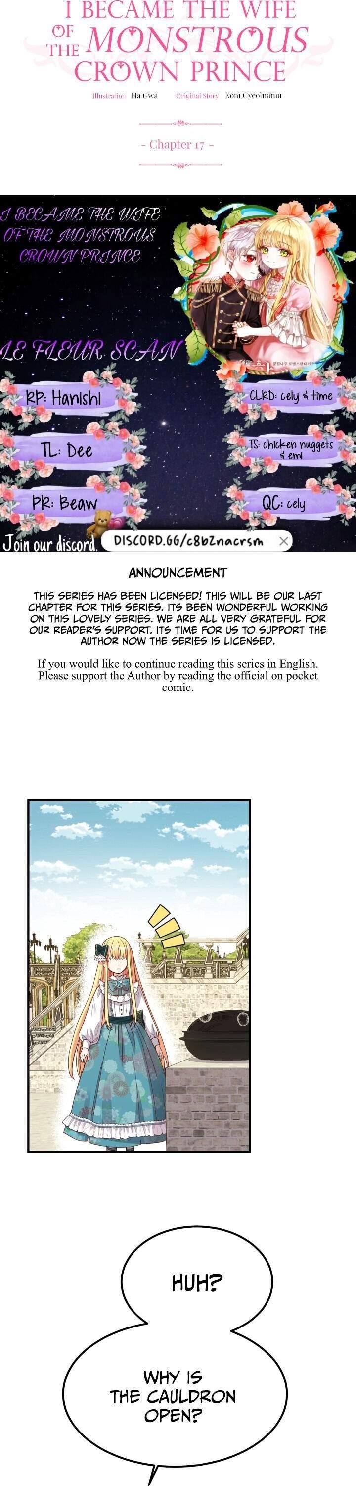 The Little Princess and Her Monster Prince Chapter 17 - Manhwa18.com